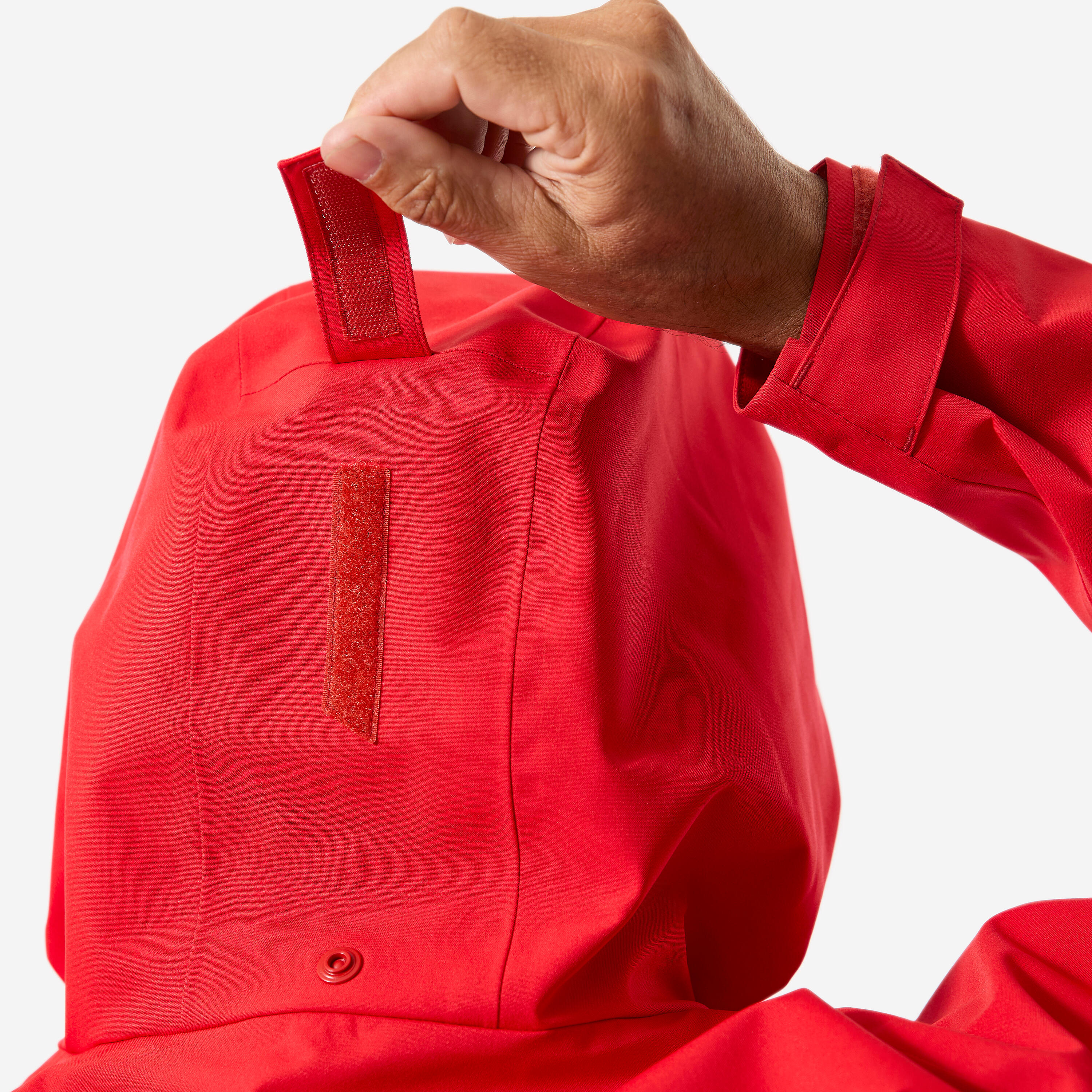 Segeljacke wasserdicht winddicht für Herren Sailing 500 rot 10/11