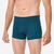 Boxer de bain homme, Fiti turquoise arc blanc
