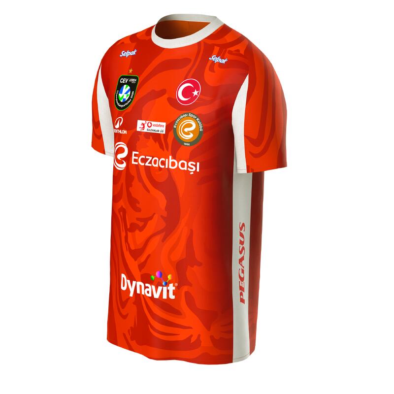 Eczacıbaşı Taraftar Voleybol Forması - Turuncu