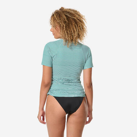 Футболка жіноча Kanika для серфінгу з УФ-захистом зелена