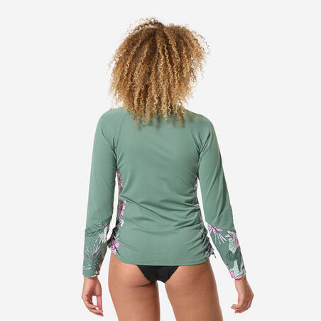 Футболка жіноча сонцезахисна Kanika для серфінгу хакі