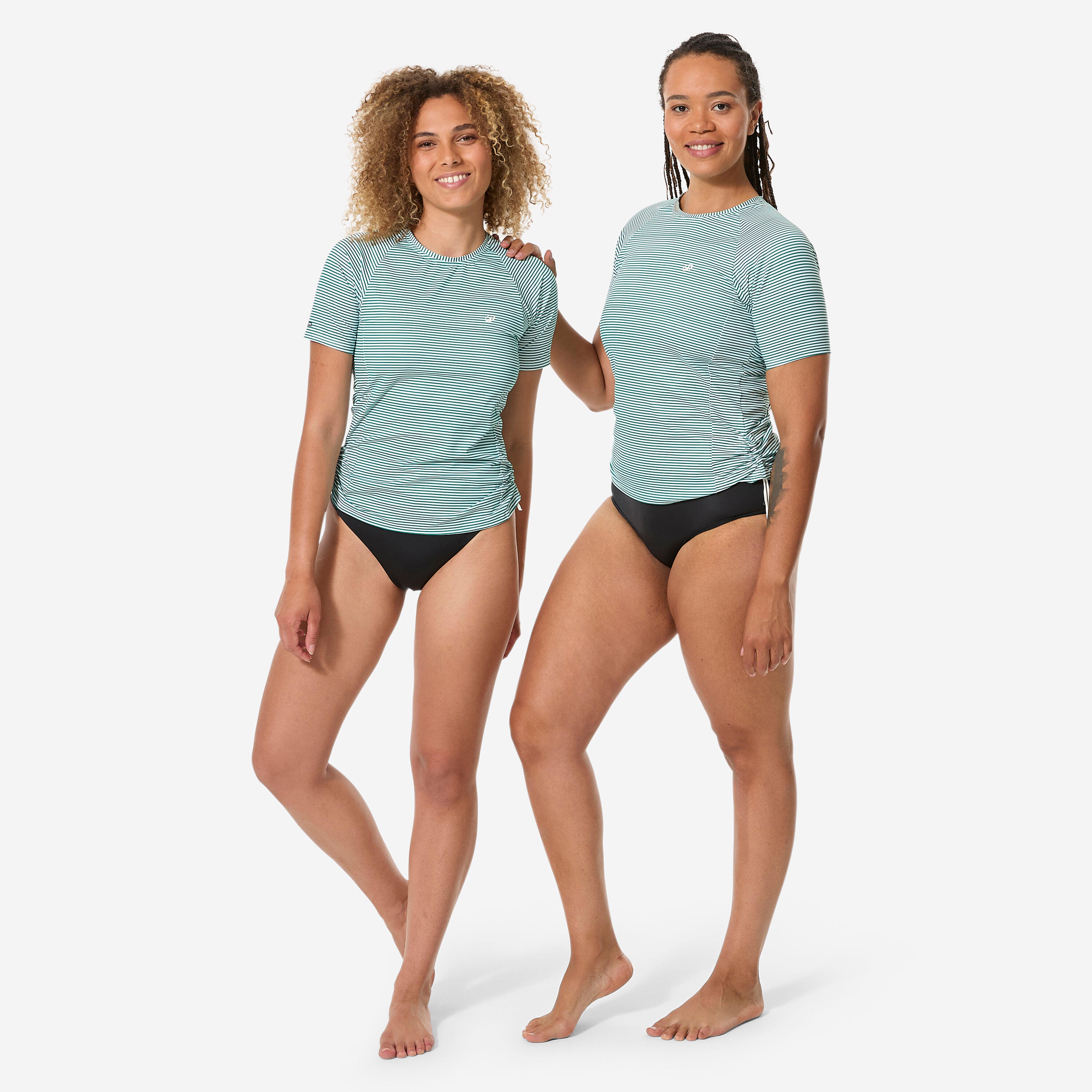 Maillot dermoprotecteur de surf à manches courtes femme, Kanika - DECATHLON