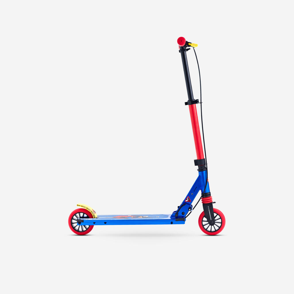 Mid 5 dečiji trotinet s kočnicom na upravljaču i suspenzijom - Superman