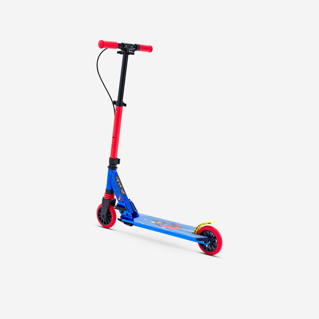 Mid 5 dečiji trotinet s kočnicom na upravljaču i suspenzijom - Superman