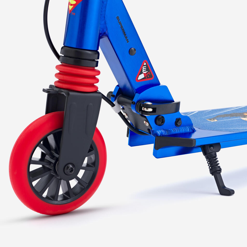 Mid 5 dečiji trotinet s kočnicom na upravljaču i suspenzijom - Superman