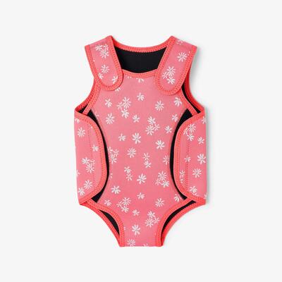 Wetsuit bodywarm mimi baby's 2 mm neopreen roze