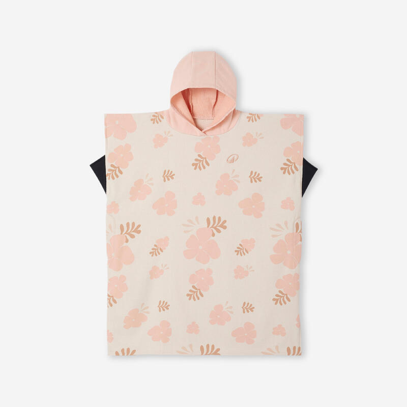 Poncho surf Lighty Bej Copii 135-160 cm