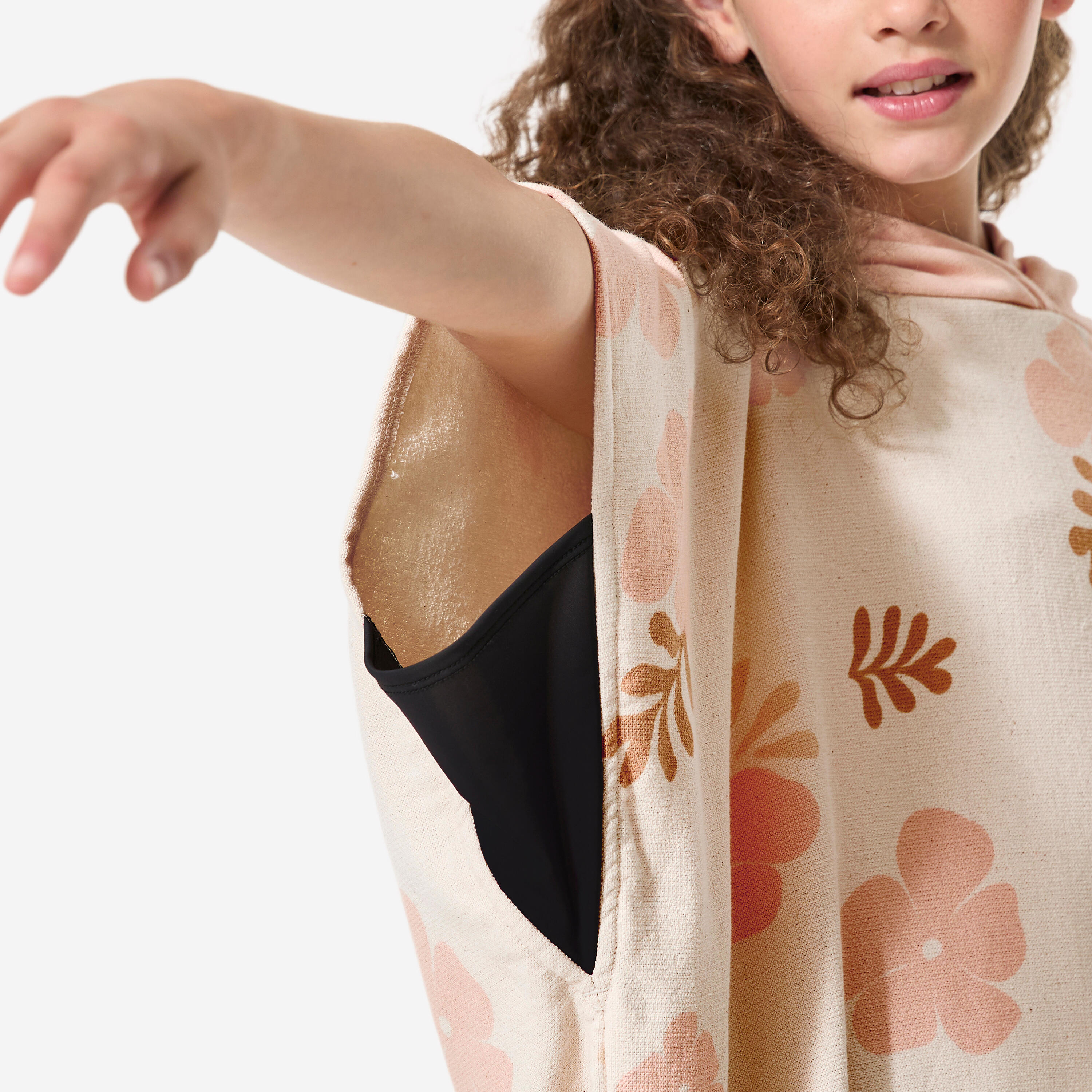 Poncho surf bambino LIGHTY beige 5/9