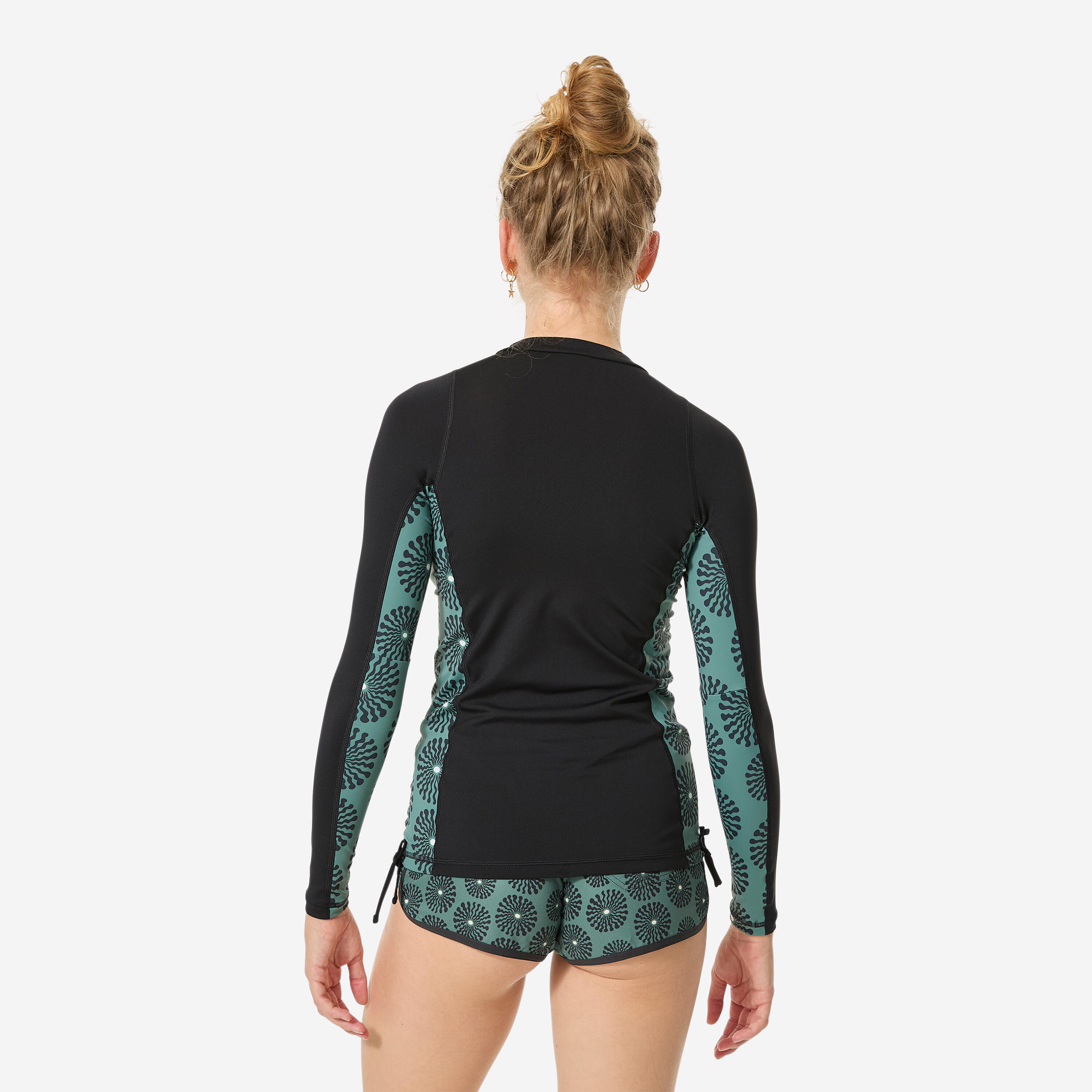 Maillot dermoprotecteur de surf à manches longues femme, 500 3/8