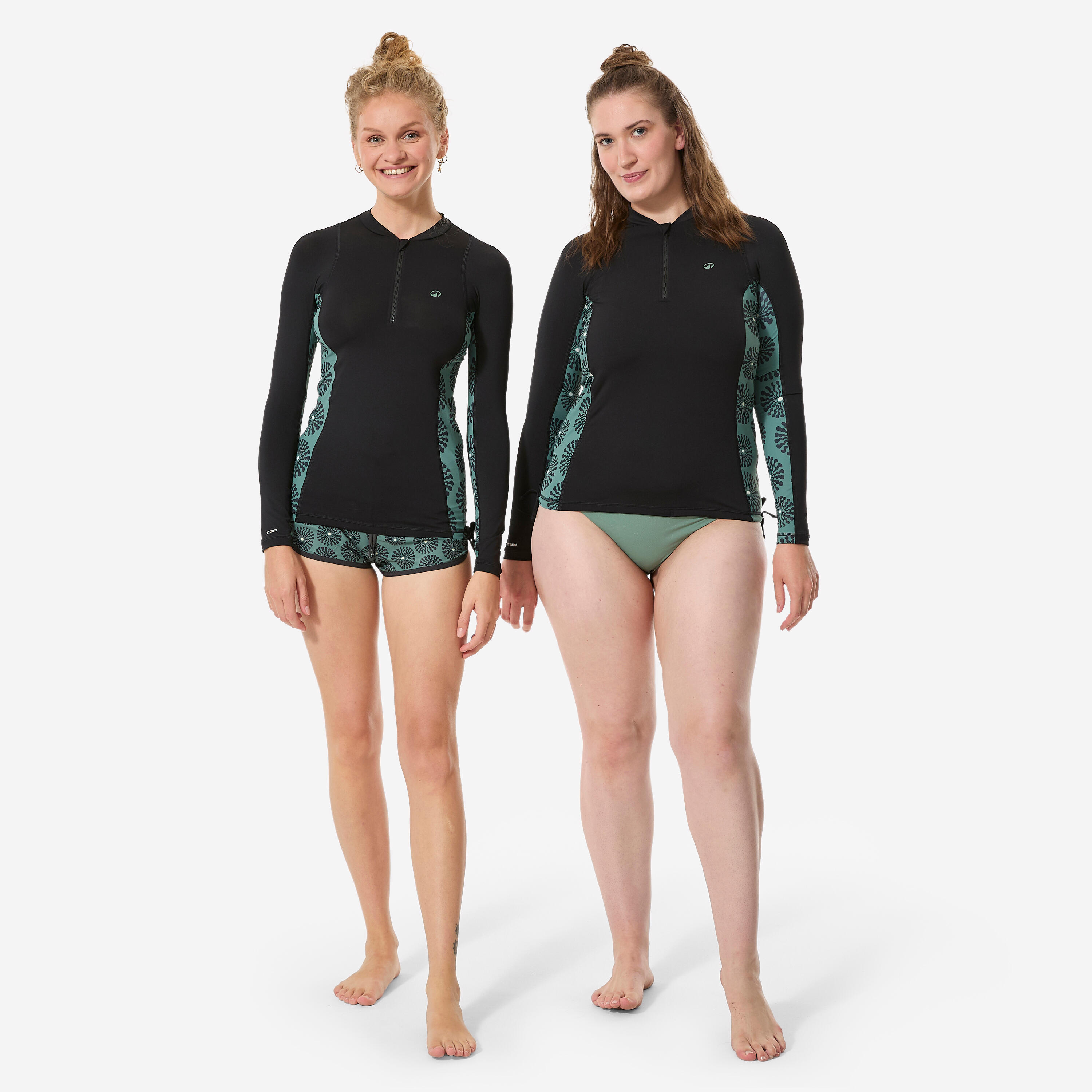 Maillot dermoprotecteur de surf à manches longues femme, 500 2/8