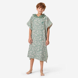 Poncho Surf 550 Josh Niños 135-160 cm Verde