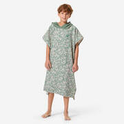 Poncho surf 550 Josh Verde Copii 135-160 cm