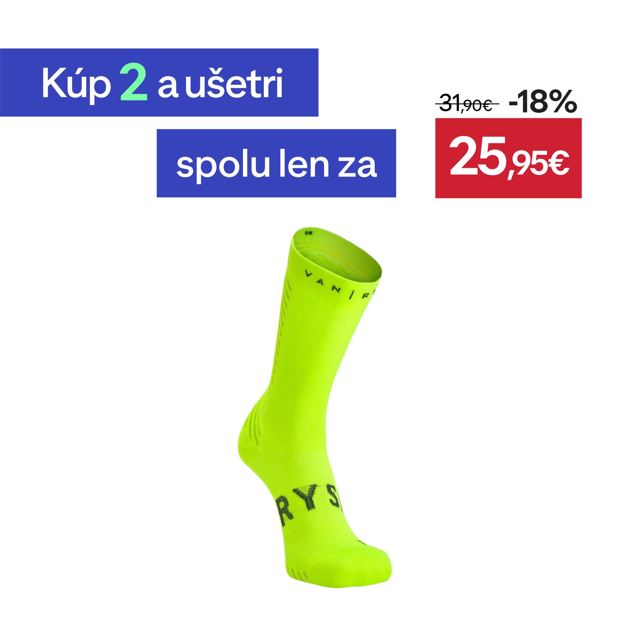 VAN RYSEL Cyklistické zimné ponožky 900 43-46