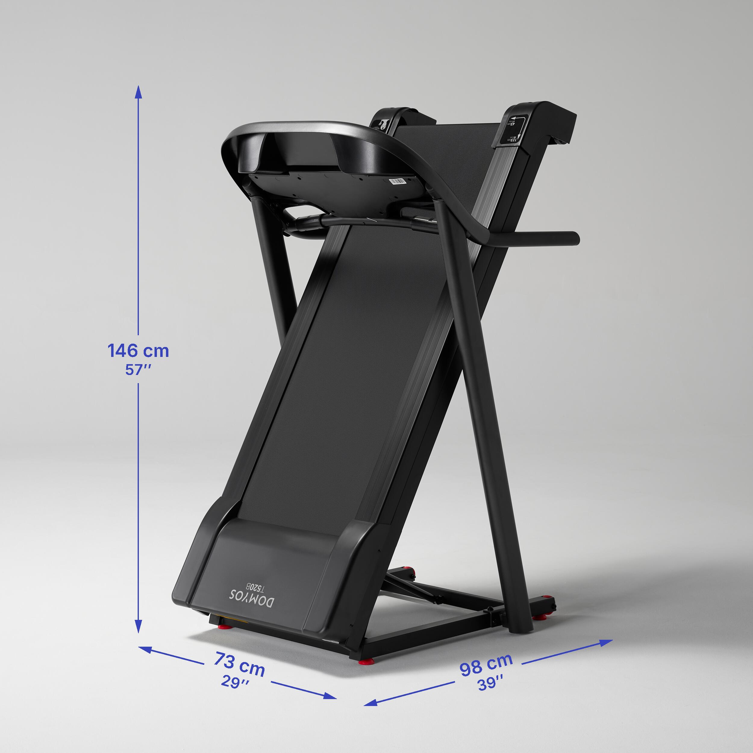 Laufband T520B 13 km/h, mit Garantie von Decathlon 5/11