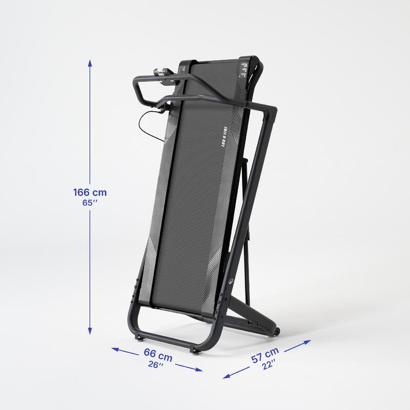 Bandă de mers pliabilă, TS100, garanția Decathlon