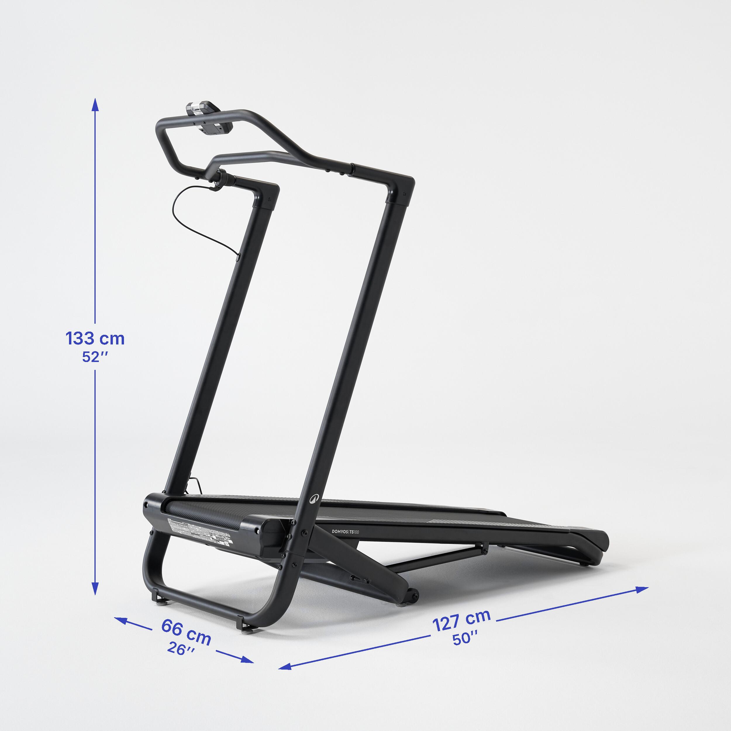 Klappbares Laufband TS100 garantiert von Decathlon 4/12