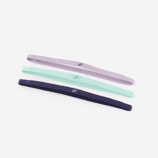 Elastiques maintien cheveux x3, Elastic band vert violet