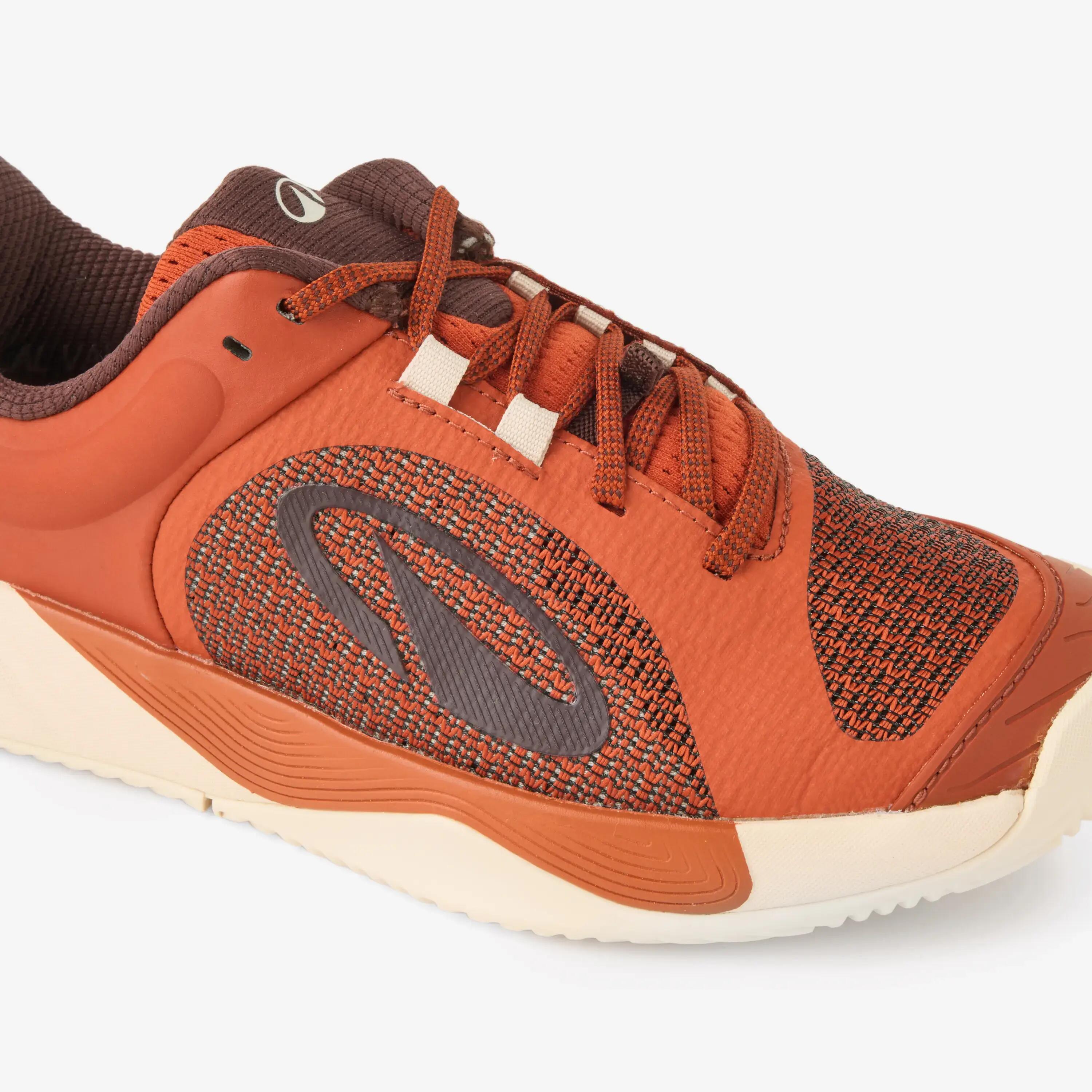 Kids' Clay Court Tennis Shoes Unrupt JR - Brown -  3