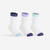 Chaussettes de sport hautes lot de 3 paires, RS 500 bleu