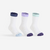 Chaussettes de sport hautes lot de 3 paires, RS 500 bleu