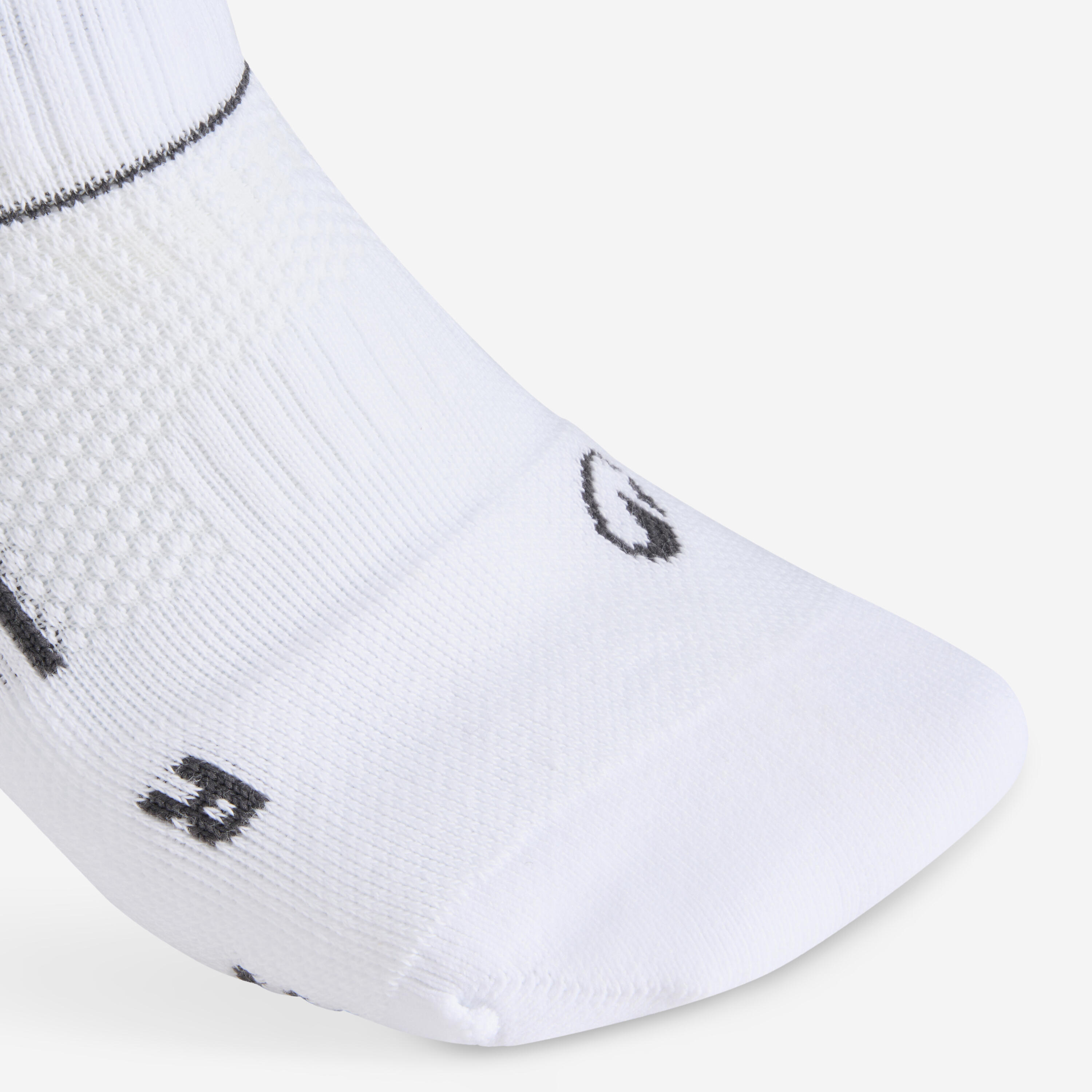 Meias de ténis cano baixo conjunto 3 pares, RS 900 branco 3/5