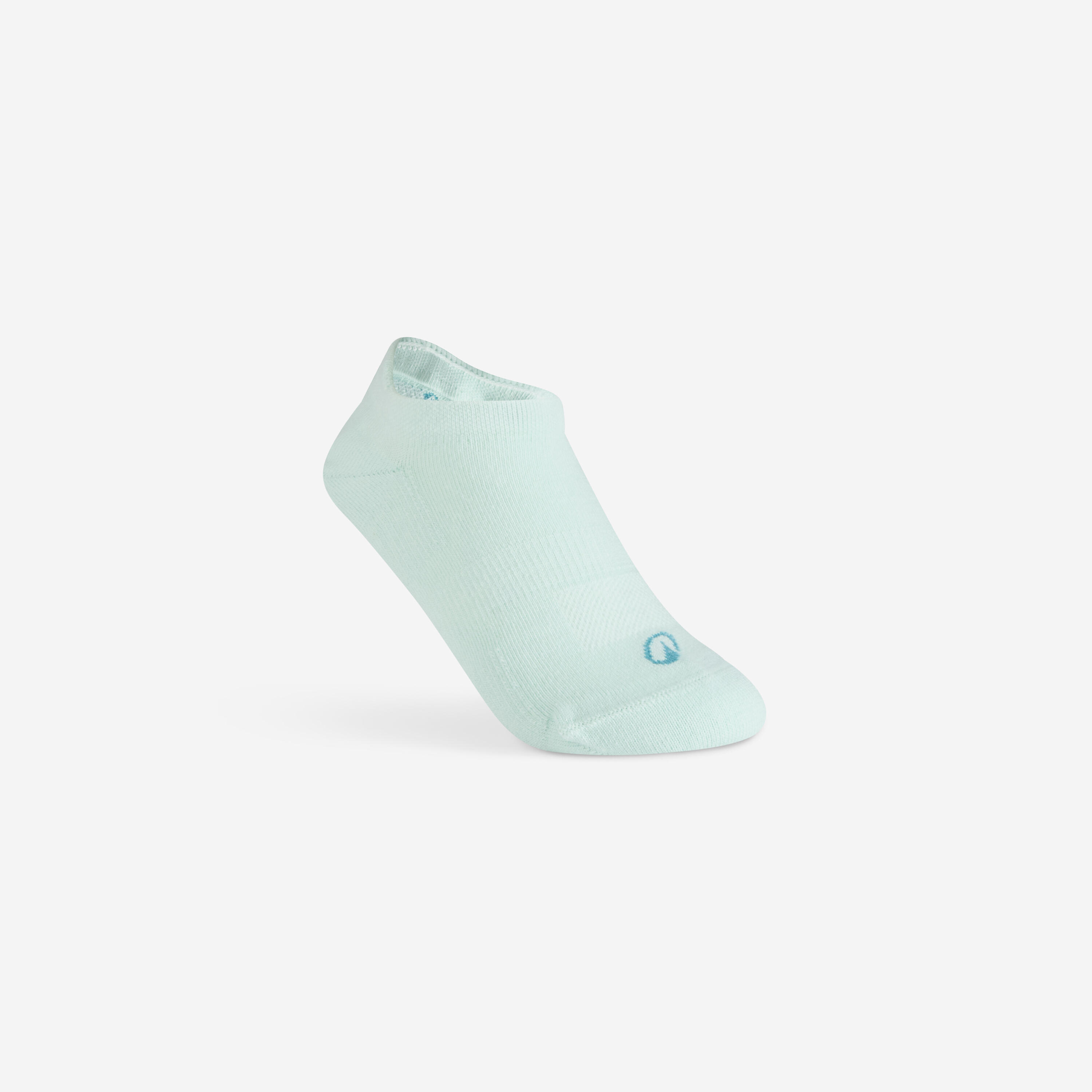 Calcetines cortos de deporte niño lote de 3 pares, RS 160 JR verde 7/8