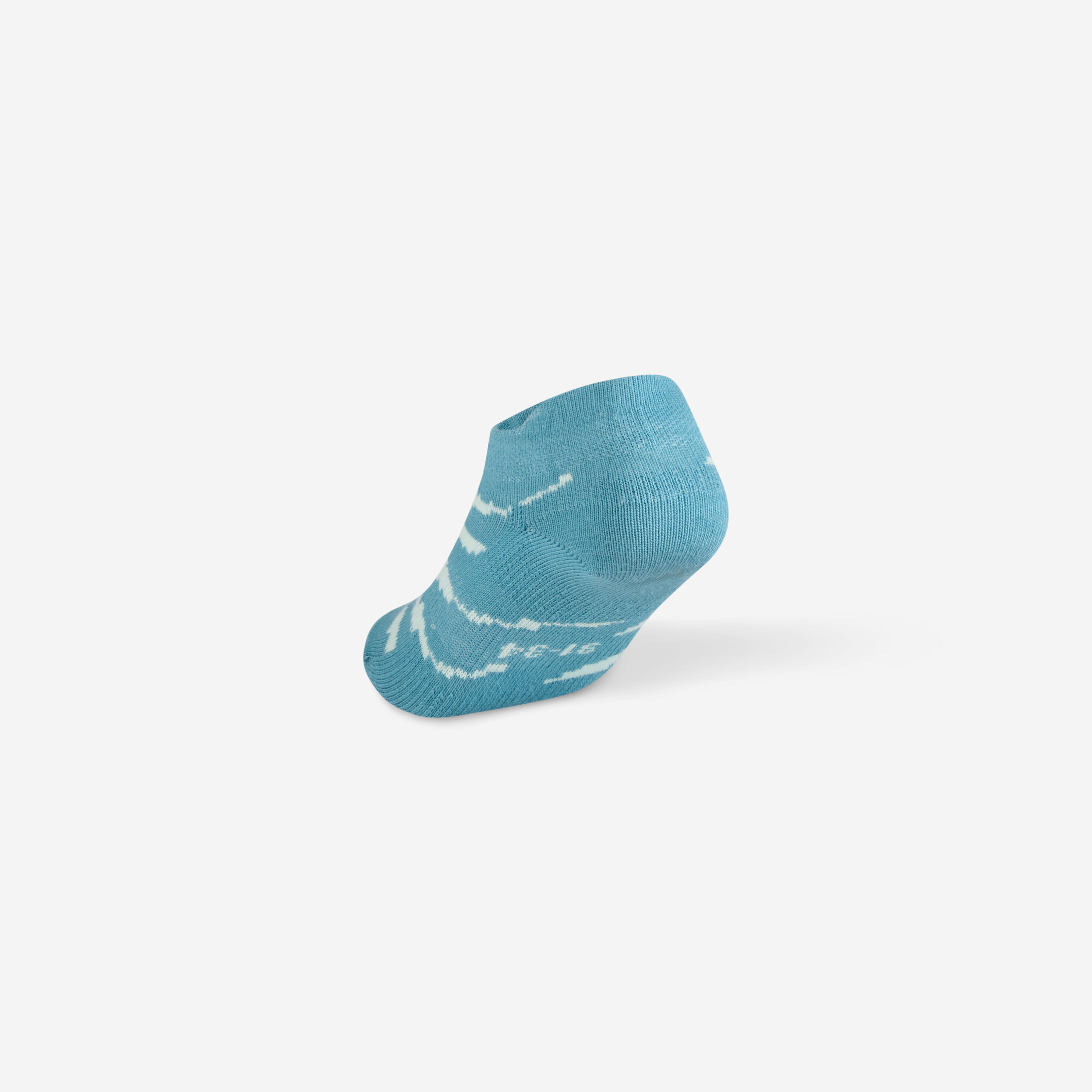 Kids' Low Sports Socks Tri-Pack RS 160 JR - Green/Purple 5/5
