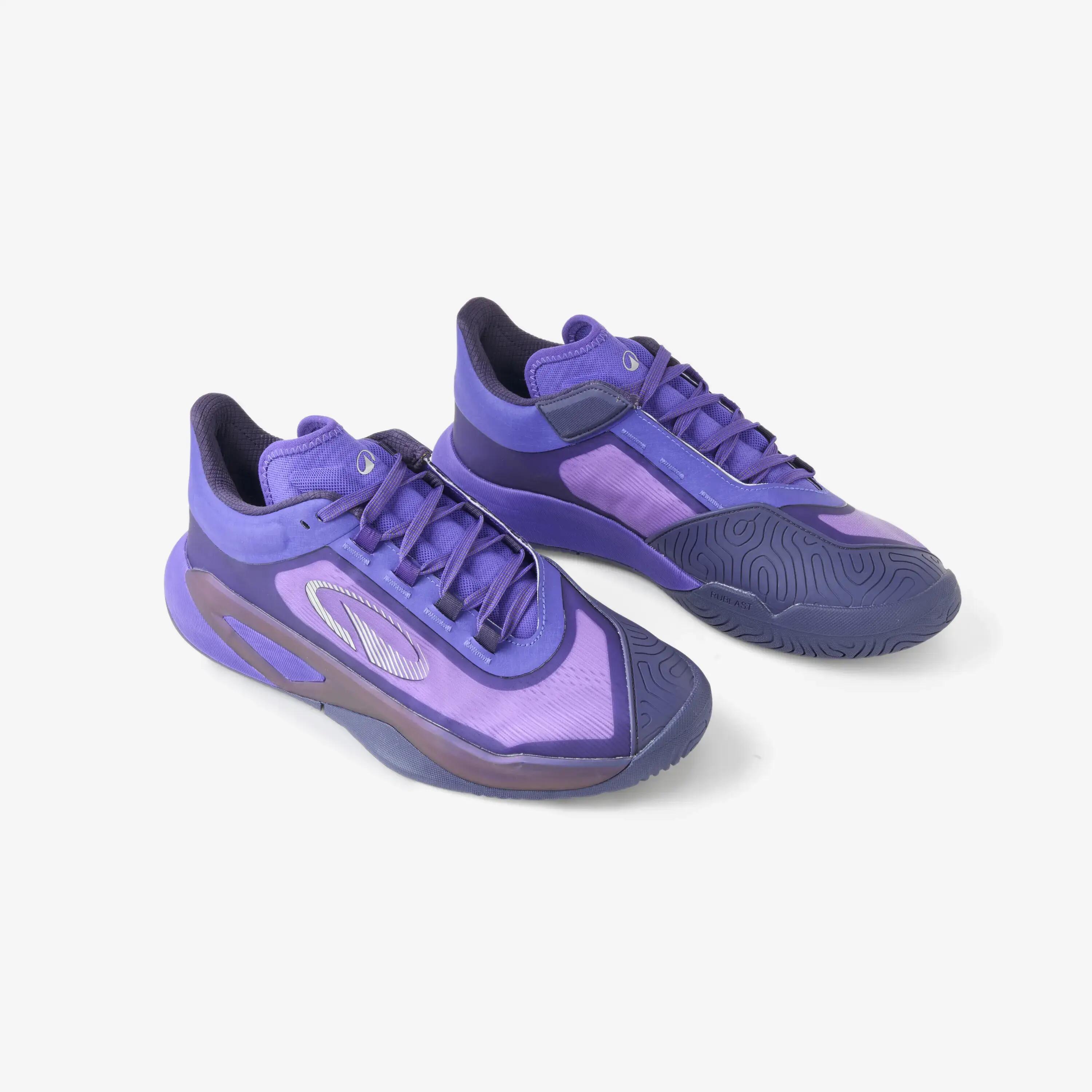 Men's Durable Multi-Court Tennis Shoes Unrupt Pro - Purple -  3