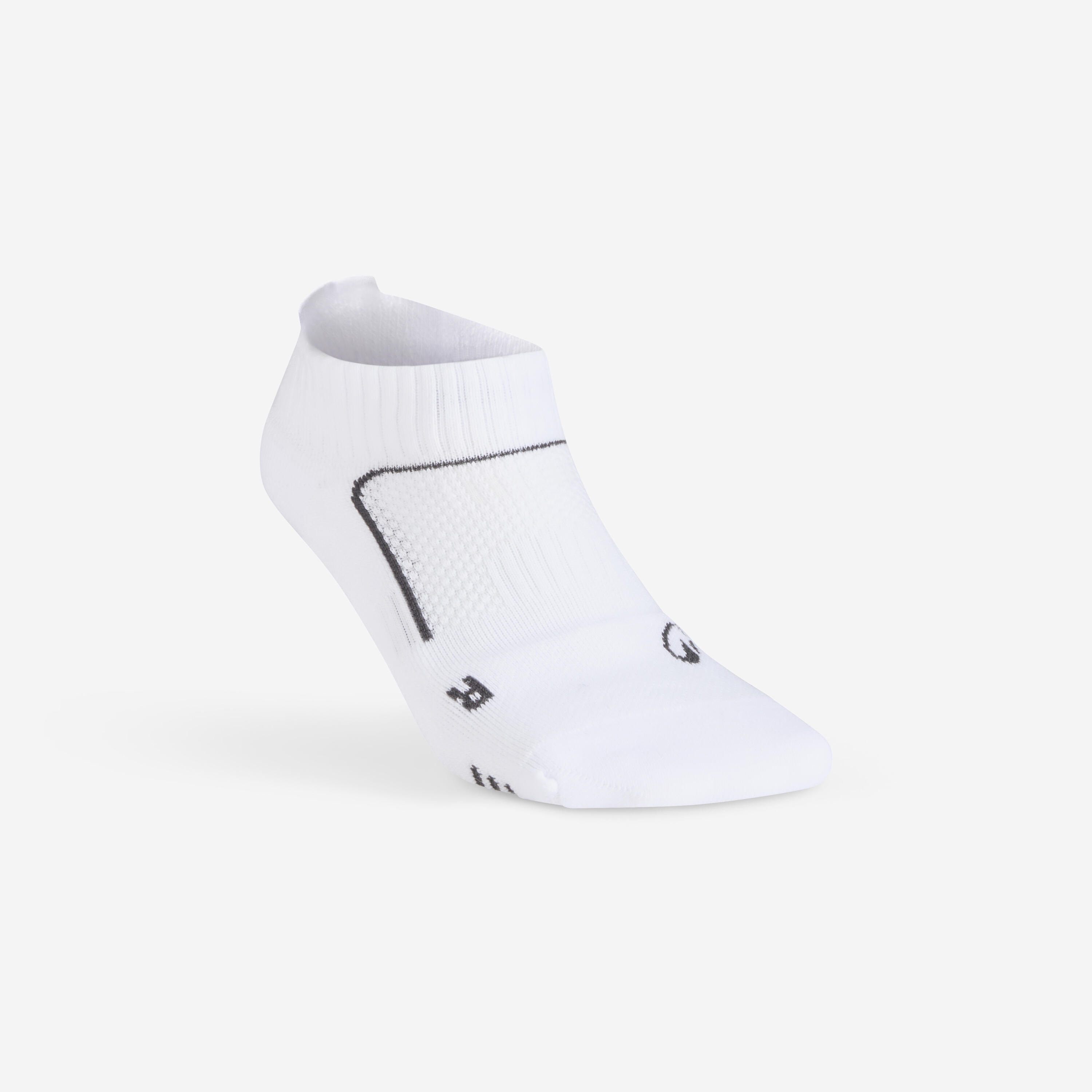 Meias de ténis cano baixo conjunto 3 pares, RS 900 branco 2/5