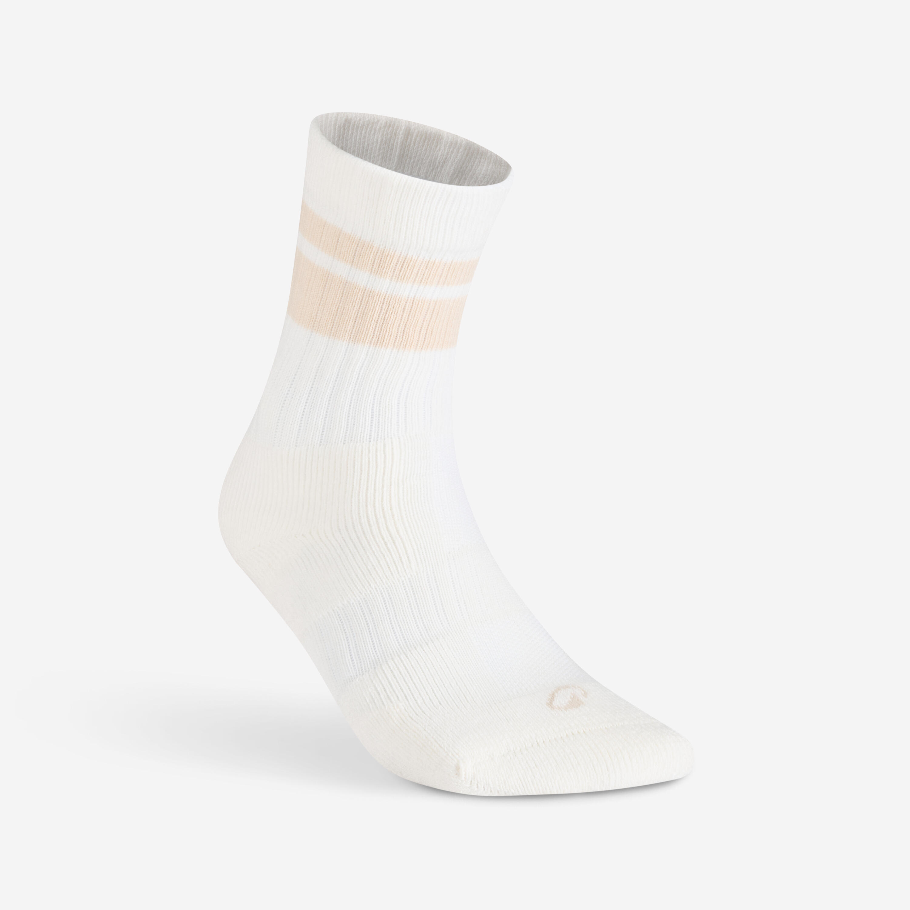 Bas de tennis hauts lot de 3 paires, RS 500, beige, bleu/vert à 2 bandes - NO BRAND