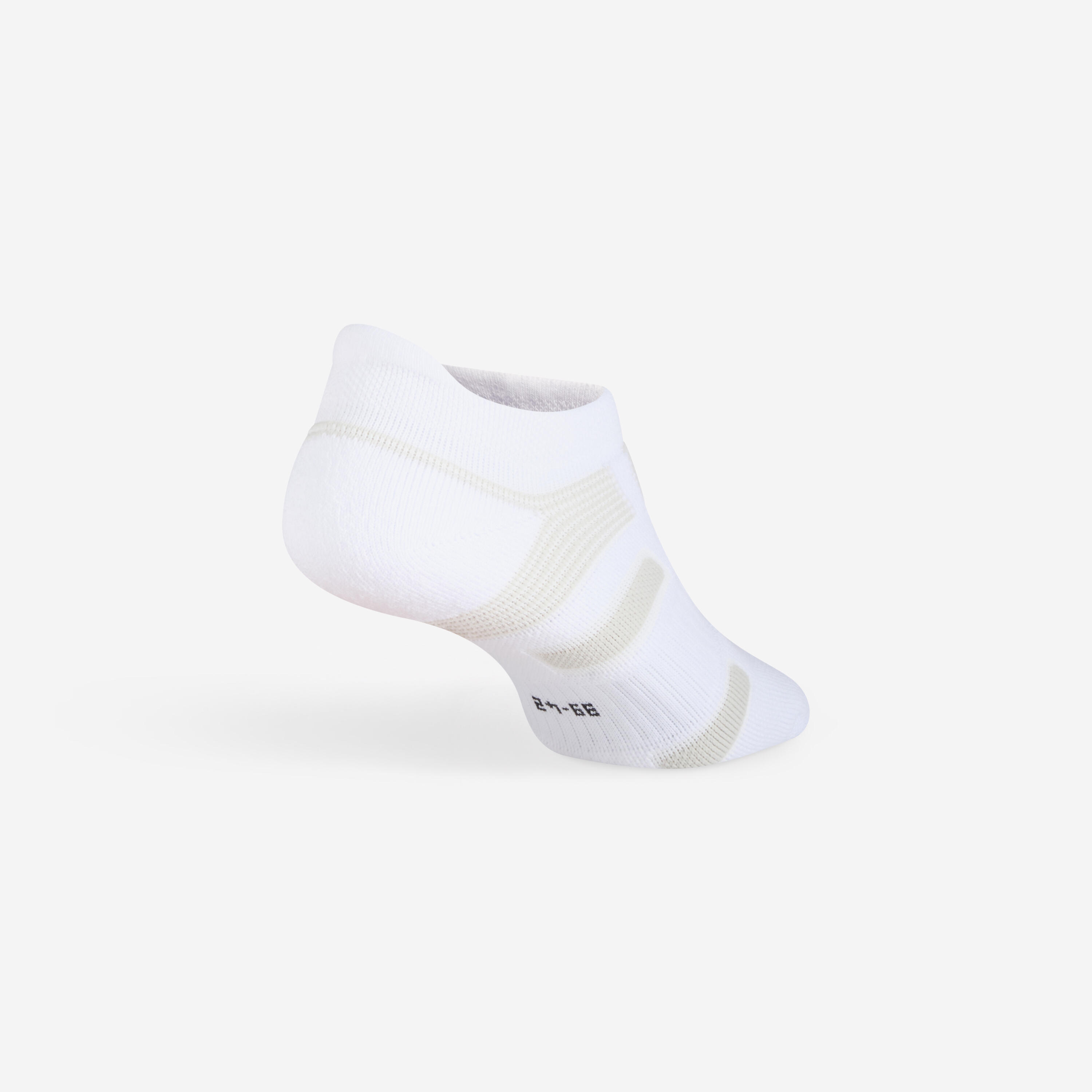 Chaussettes de tennis basses lot de 3 paires, RS 560 blanc 4/5