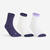 Chaussettes de sport hautes lot de 3 paires, RS 500 beige violet