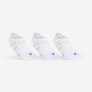 Calcetines cortos de tenis lote de 3 pares, RS 560 blanco