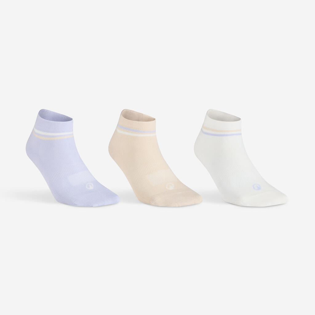 VIOLET / BLANC / BEIGE