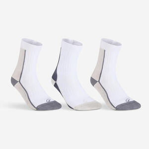 Calcetines largos de deporte lote de 3 pares, RS 500 azul beige