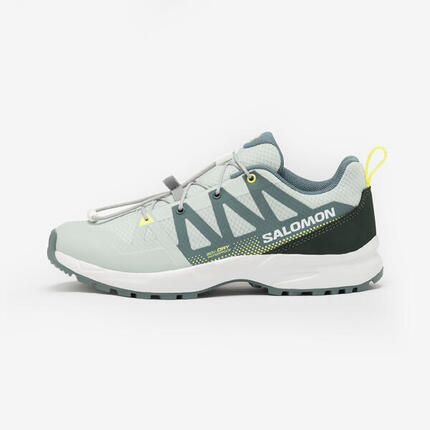 Chaussures de randonnée imperméables enfant, Saliba vert du 31 au 38