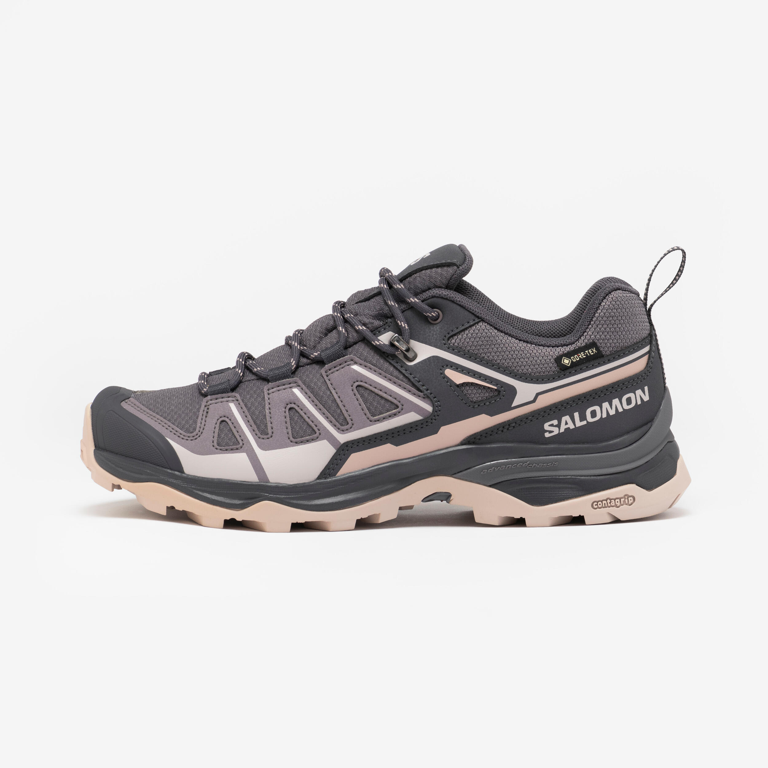 NORTIV 8 Scarpe Da Trekking Uomo – Leggere (403g) In Pelle Vegan E Tessuto – Suola Antiscivolo, Intersuola EVA