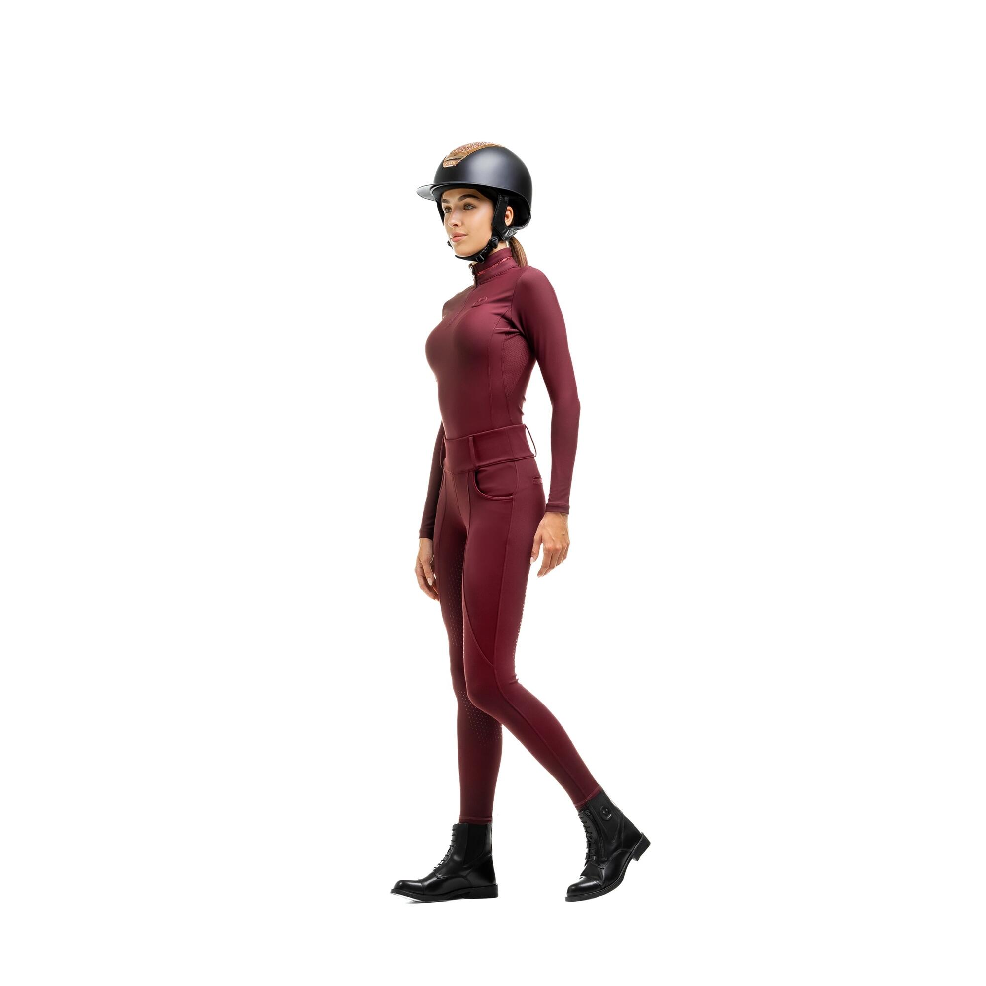 Legginsy jeździeckie damskie Frosty Elegance Equus 4/4