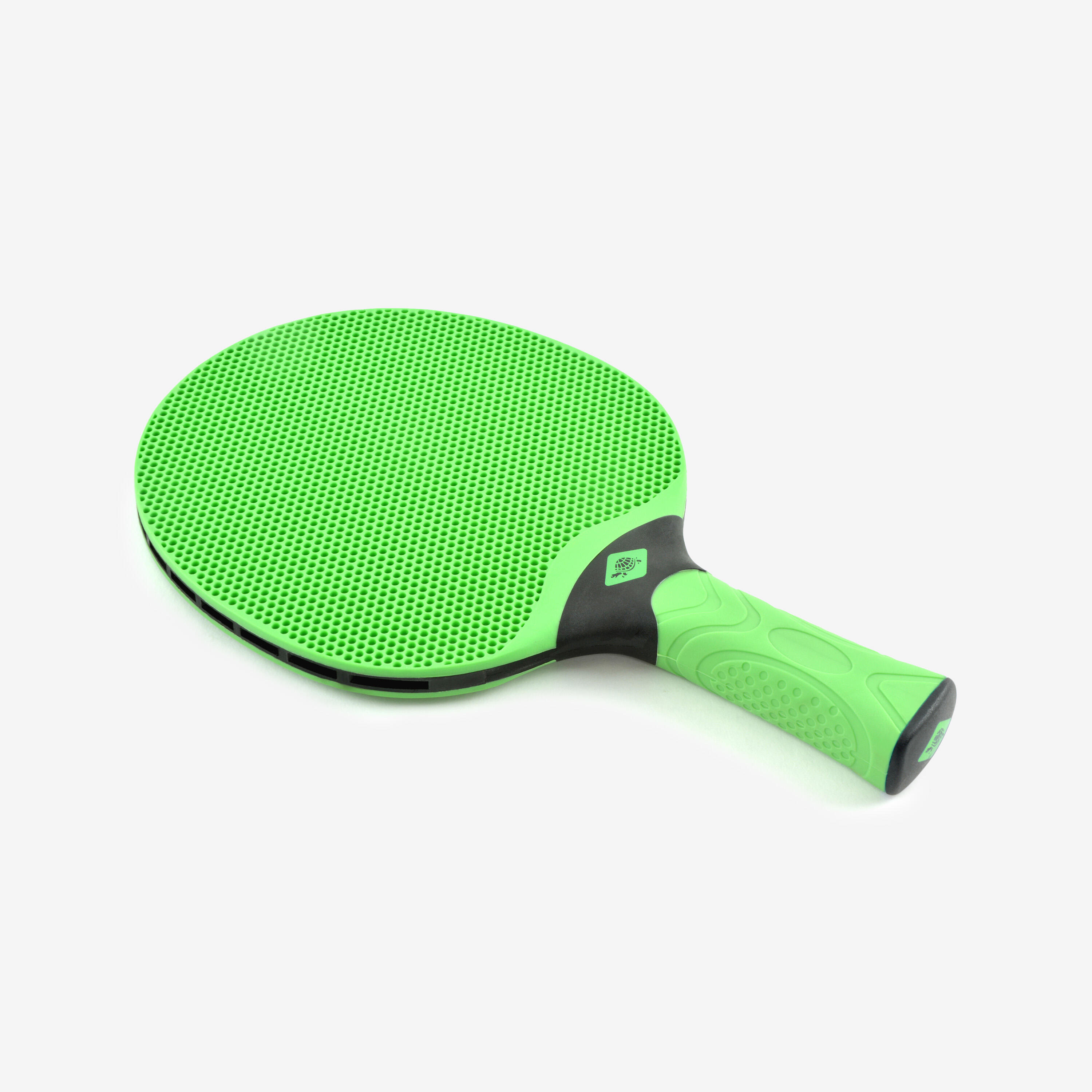 Raquetes e Bolas Resistentes de Ténis de Mesa para Exterior Azul/Verde 12/14