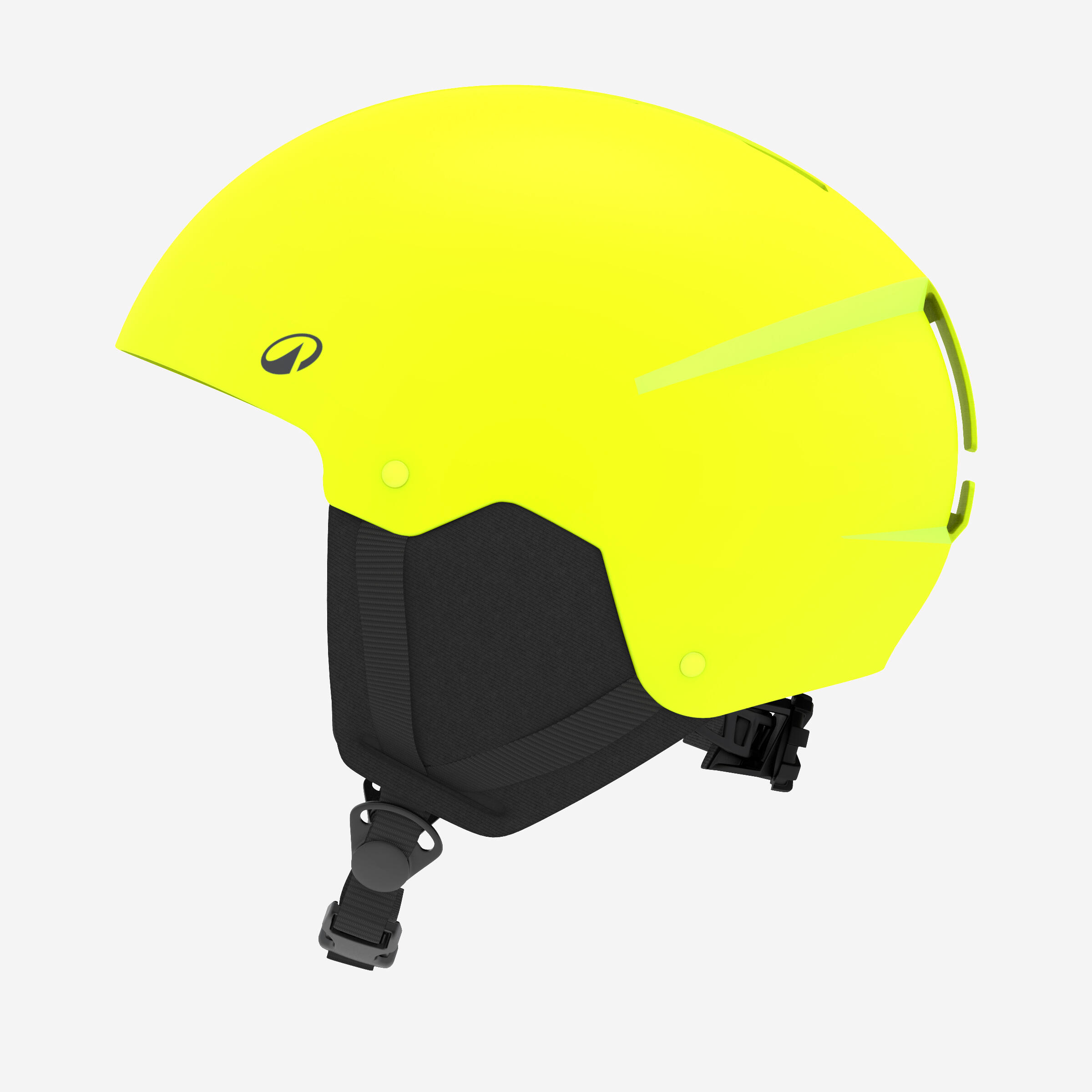 KIDS’ SKI HELMET H100 NEON YELLOW