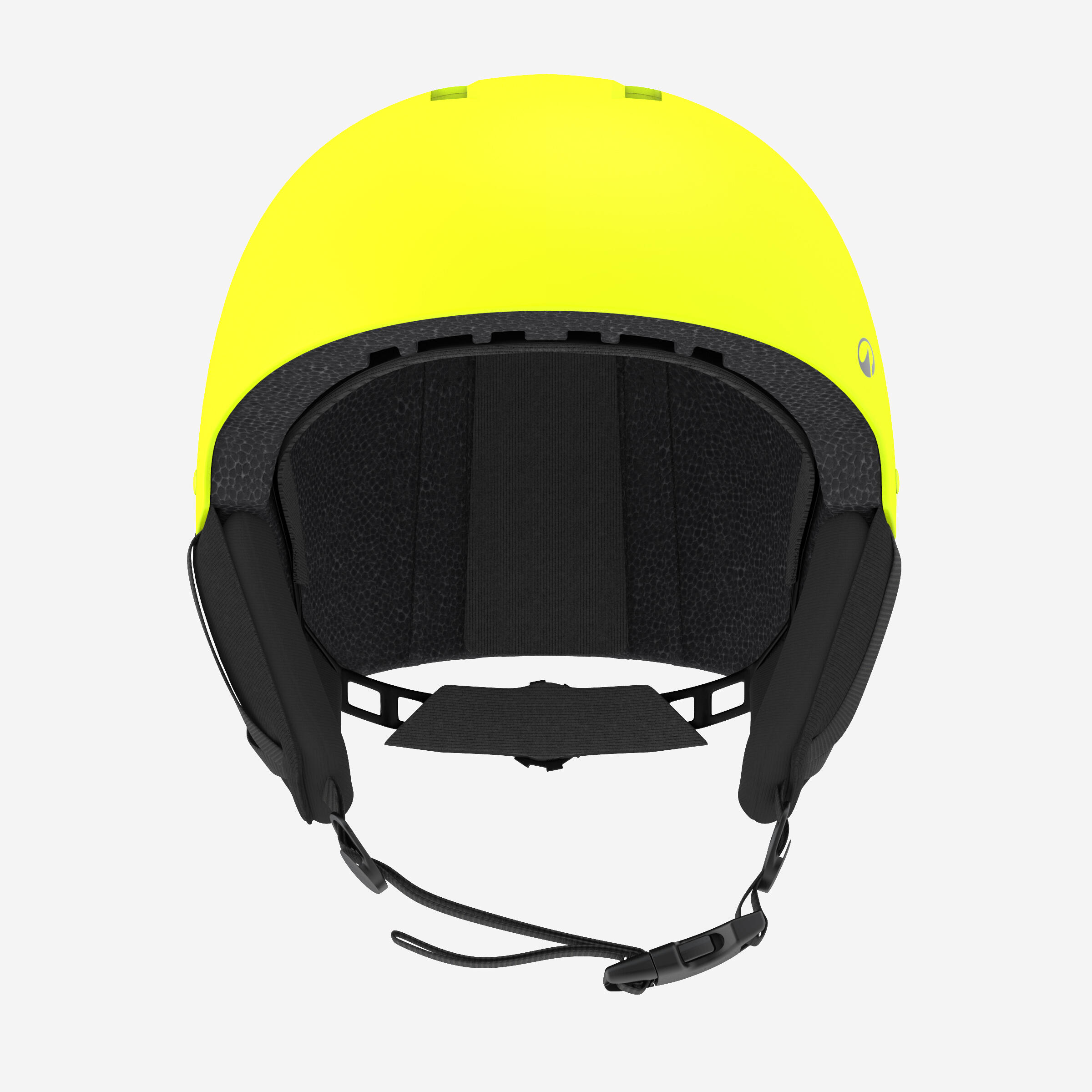 KIDS’ SKI HELMET H100 NEON YELLOW