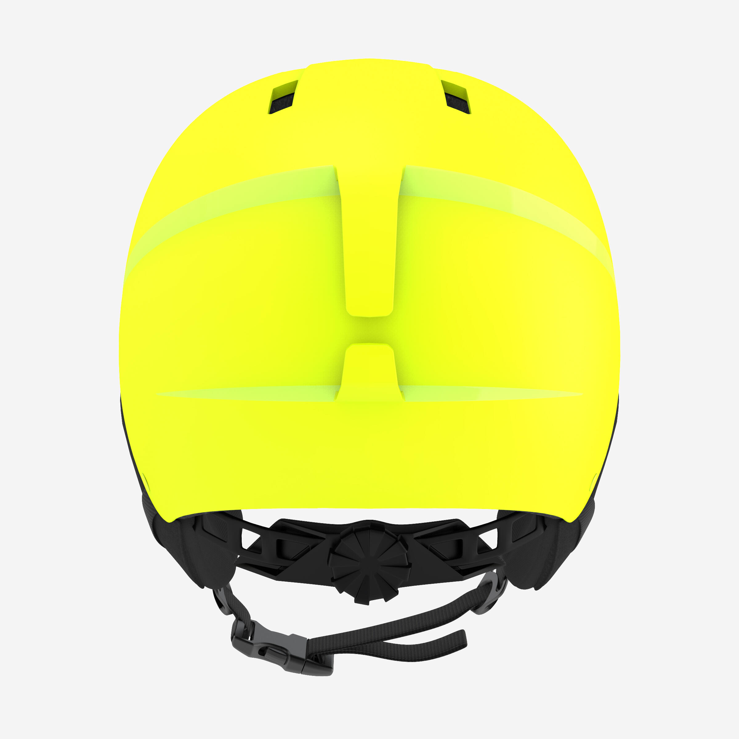 KIDS’ SKI HELMET H100 NEON YELLOW