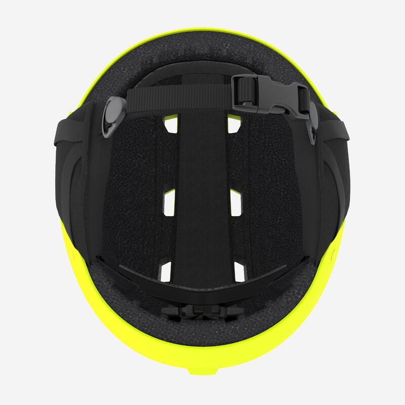 Çocuk Kayak Kaskı - Neon Sarı - H100