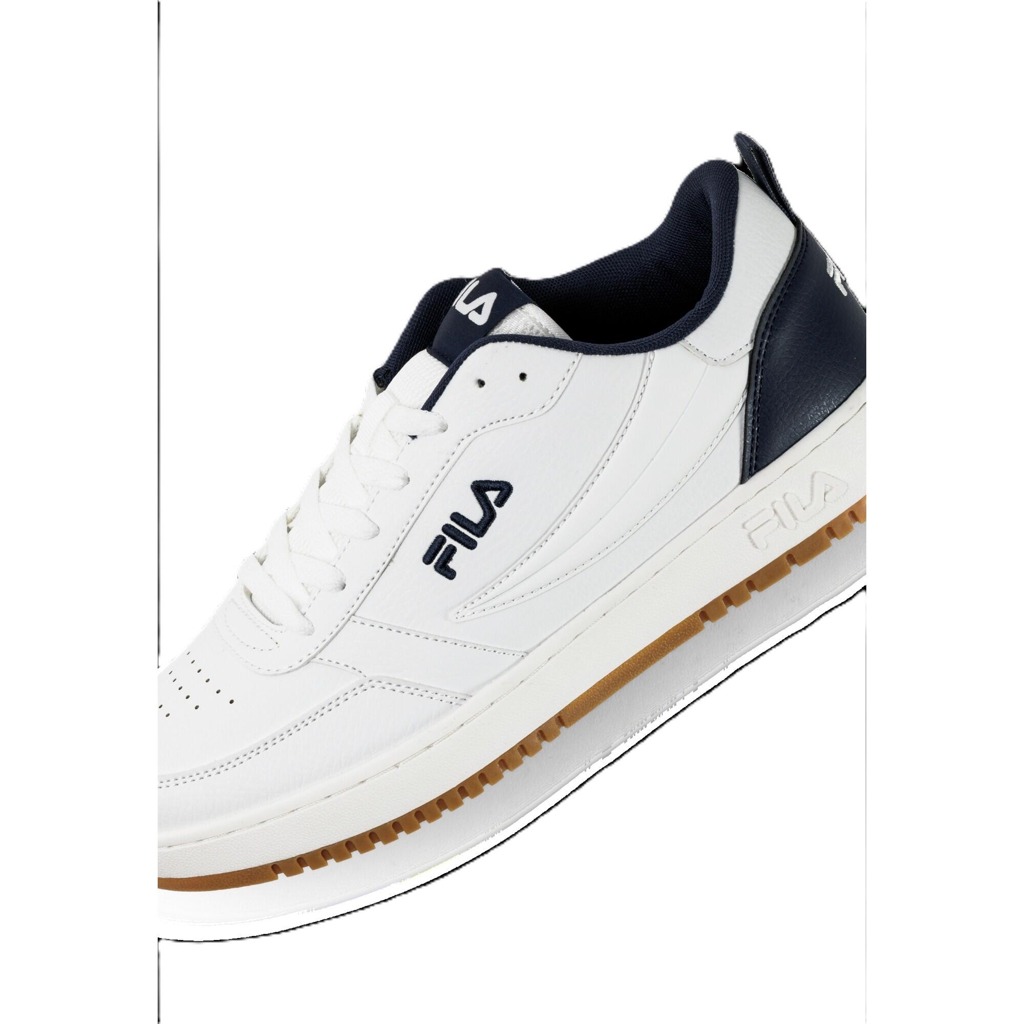 Basket homme FILA REGA blanc bleu gomme 4/5