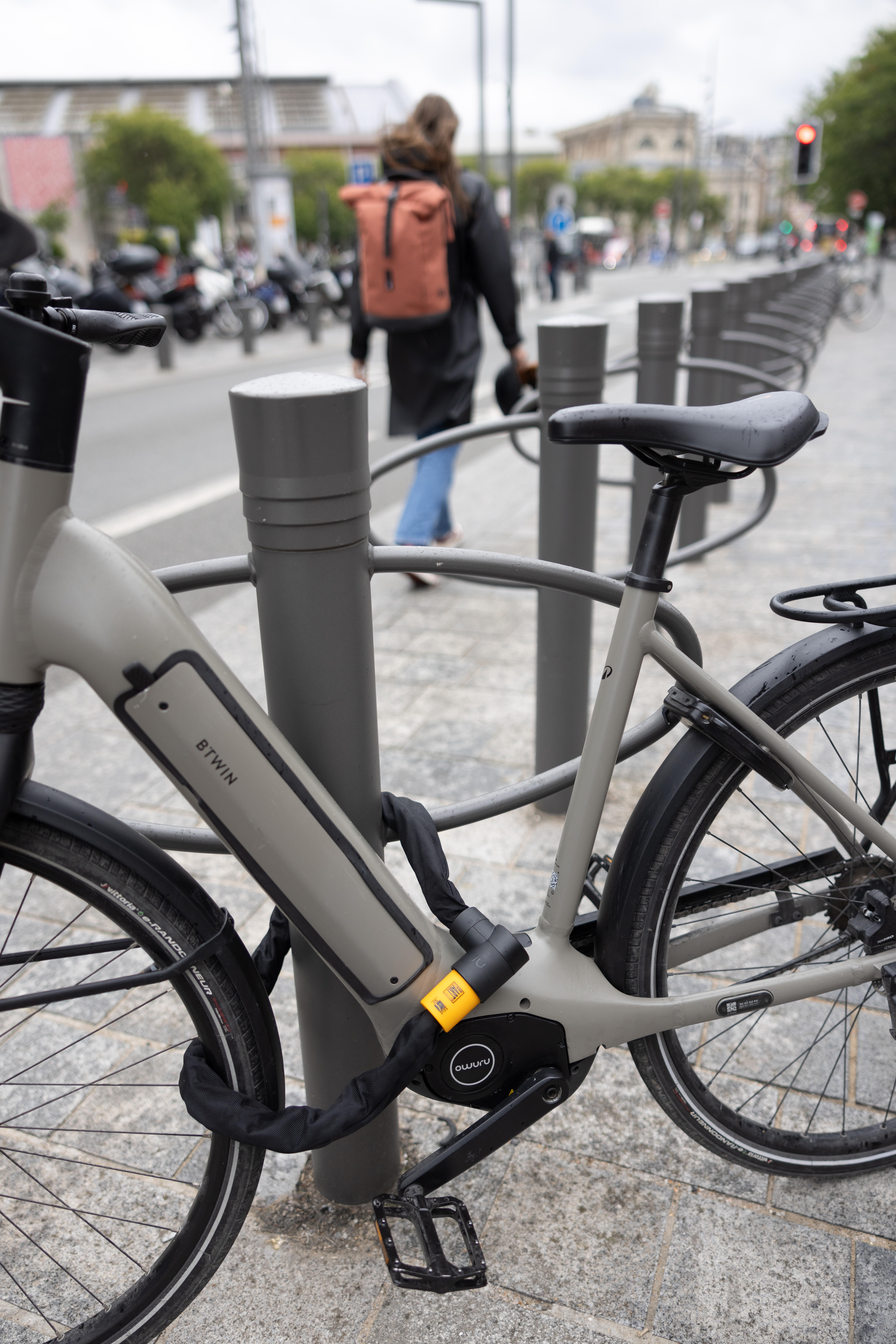 L Chain Bike Lock - 920 ART 3 - DECATHLON