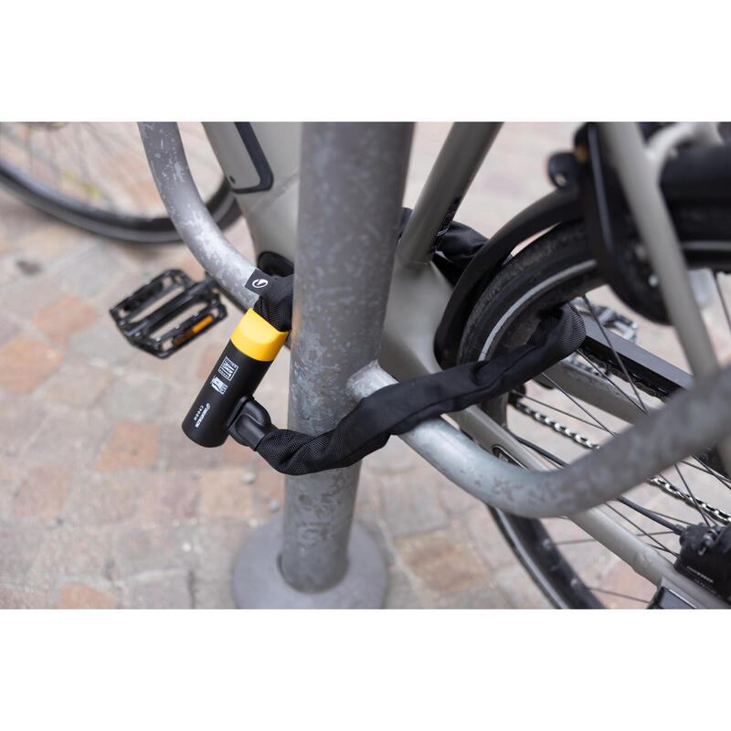 Antifurt bicicletă lanț 900 M Albastru 