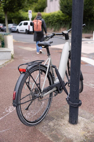 Замок велосипедний 900 ART2 ланцюговий зі з'єднанням