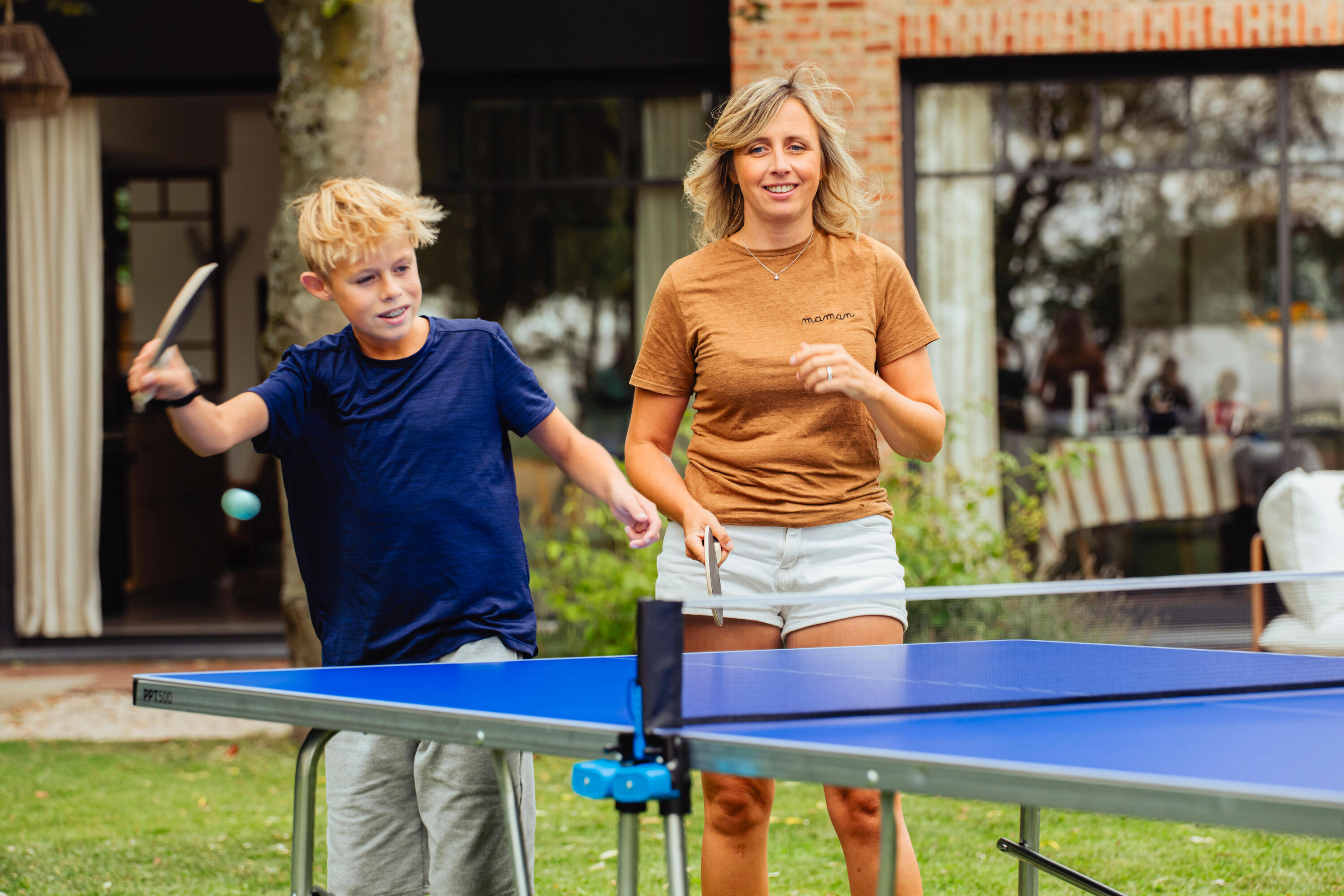 6 balles de tennis de table d’extérieur 6/10
