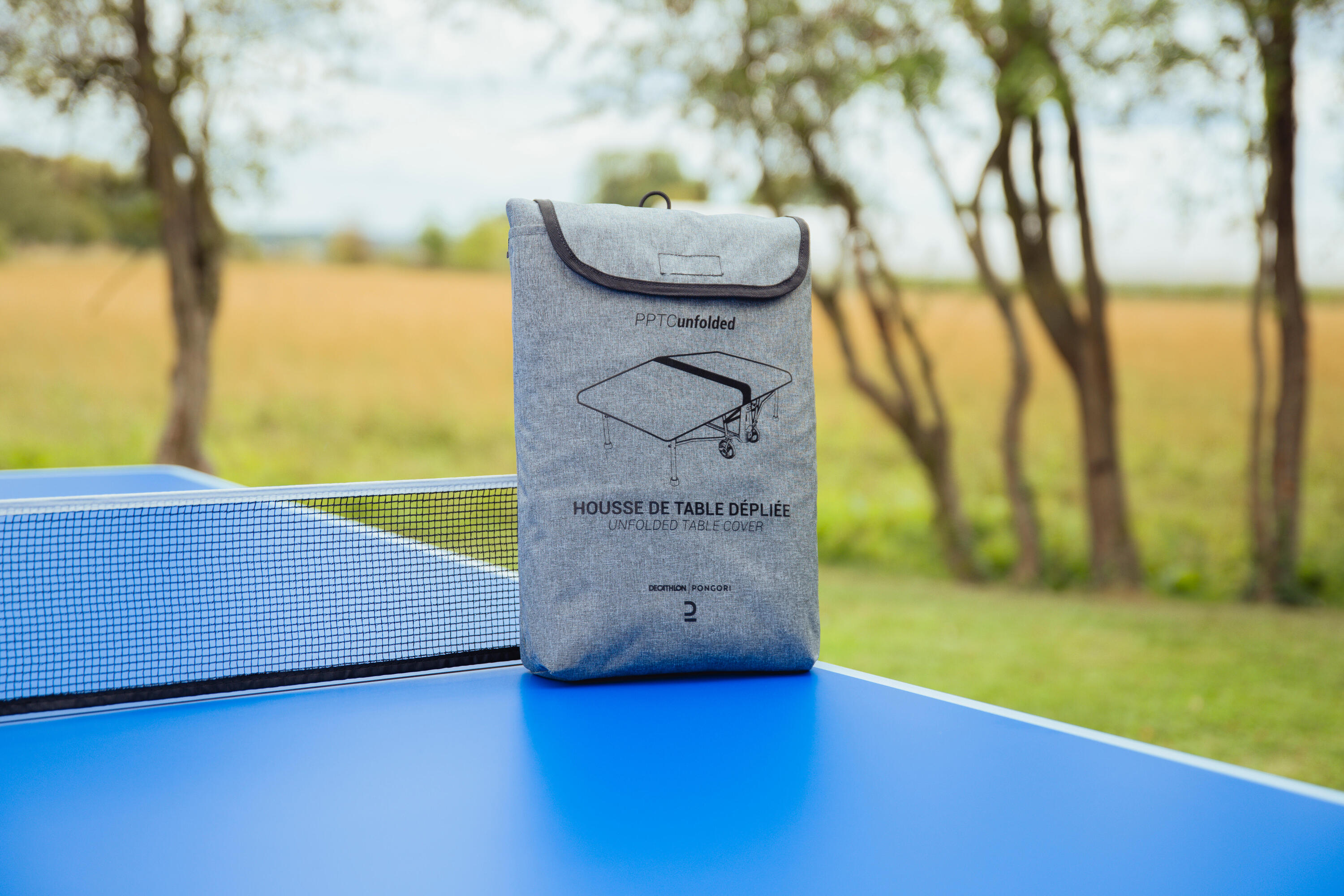 Housse de protection de table de ping pong pour table dépliée 10/10
