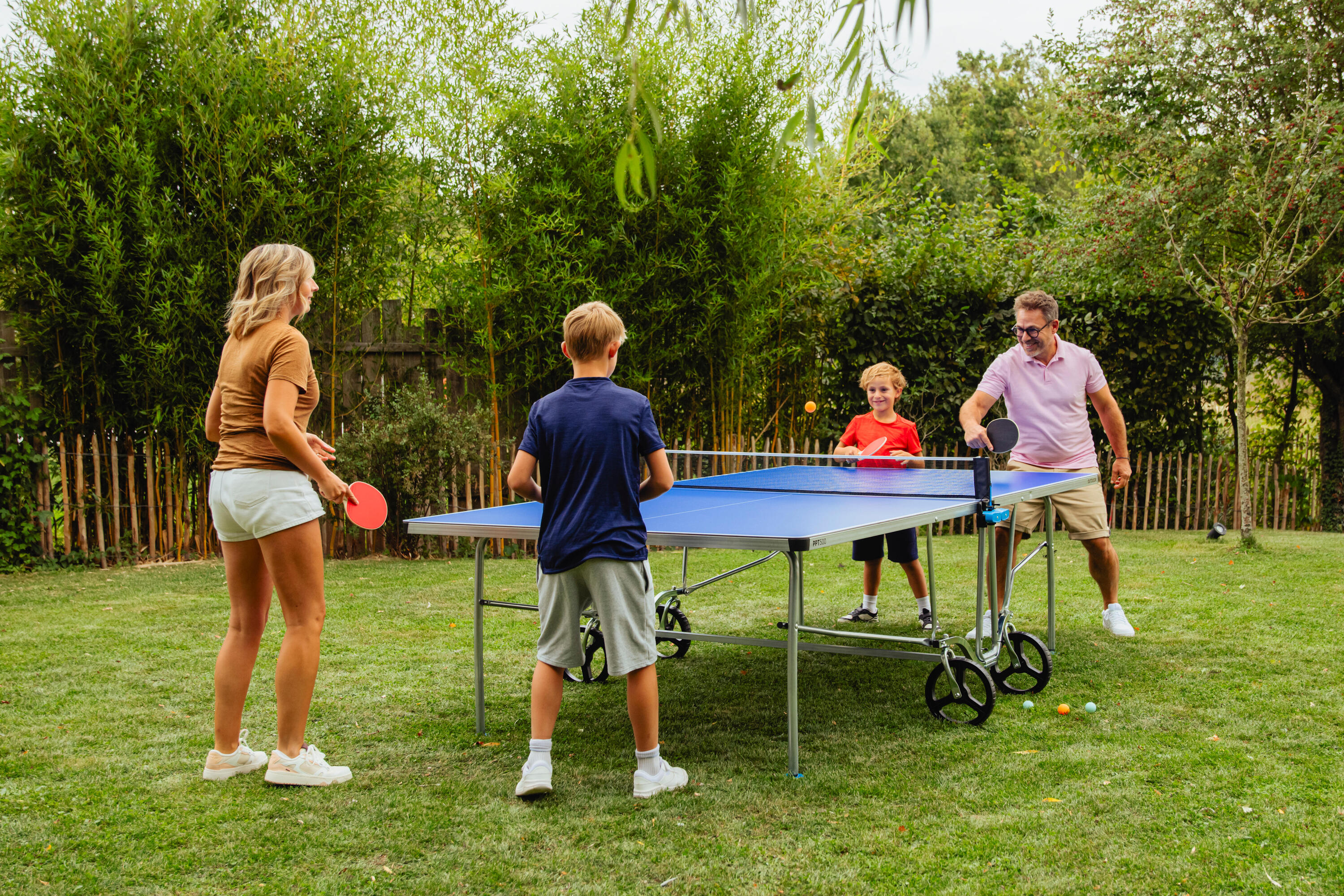 Tischtennisplatte Outdoor – PPT 500.2 blau 15/23